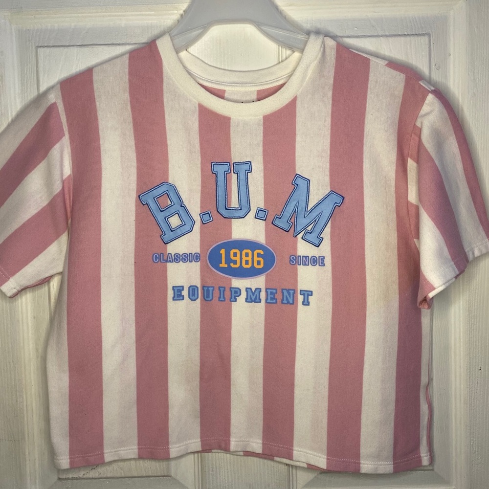 T-shirt with stripes / size small